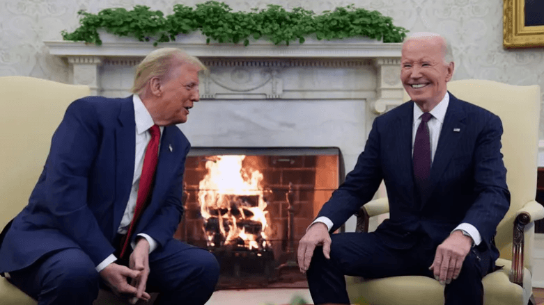 تفاصيل “اجتماع الساعتين” بين بايدن وترامب