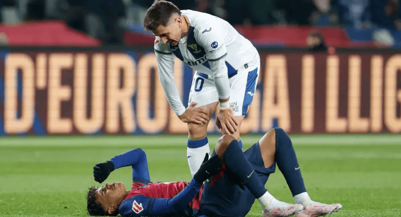 جناحه الدولي.. صدمة في برشلونة بعد إصابة يامال