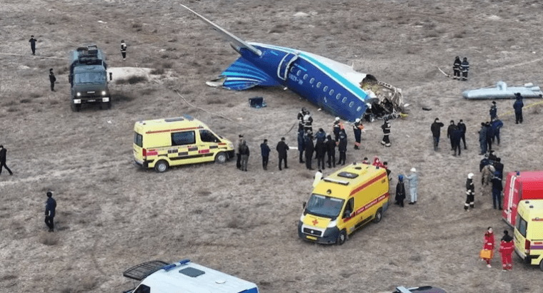 صاروخ روسي.. هكذا تحطمت الطائرة الأذرية