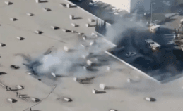 أثار هلعاً.. مصر تلُعق على تداول مقطع لسقوط صاروخ في أسيوط