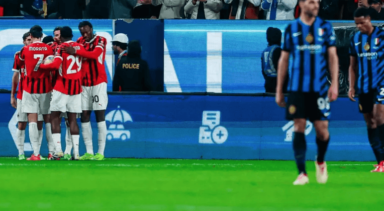 الرياض.. ميلان يهزم إنتر ويتوج بكأس السوبر الإيطالية