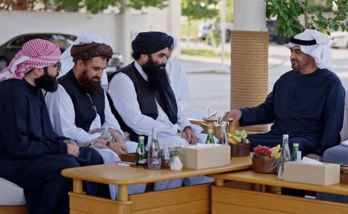 محمد بن زايد يستقبل وزير داخلية أفغانستان.. ماذا بحثا؟