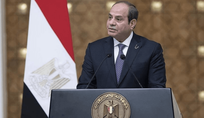 السيسي يعلًق على تنفيذ وقف إطلاق النار بغزة