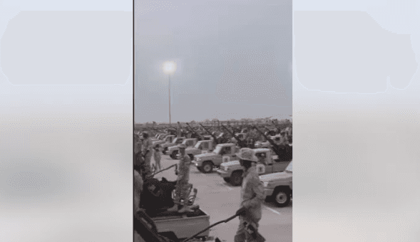 قوات يمنية على حدود السعودية لقتال الحوثي.. ما حقيقة الفيديو؟