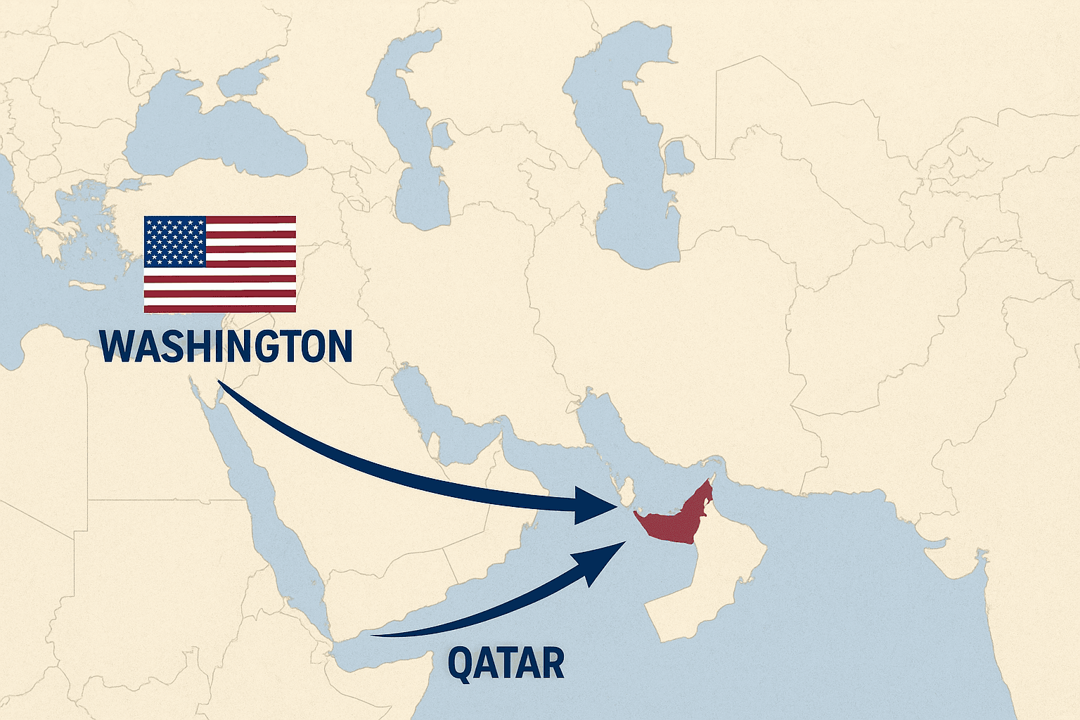اختبار التحالفات: واشنطن بين الدوحة وتل أبيب