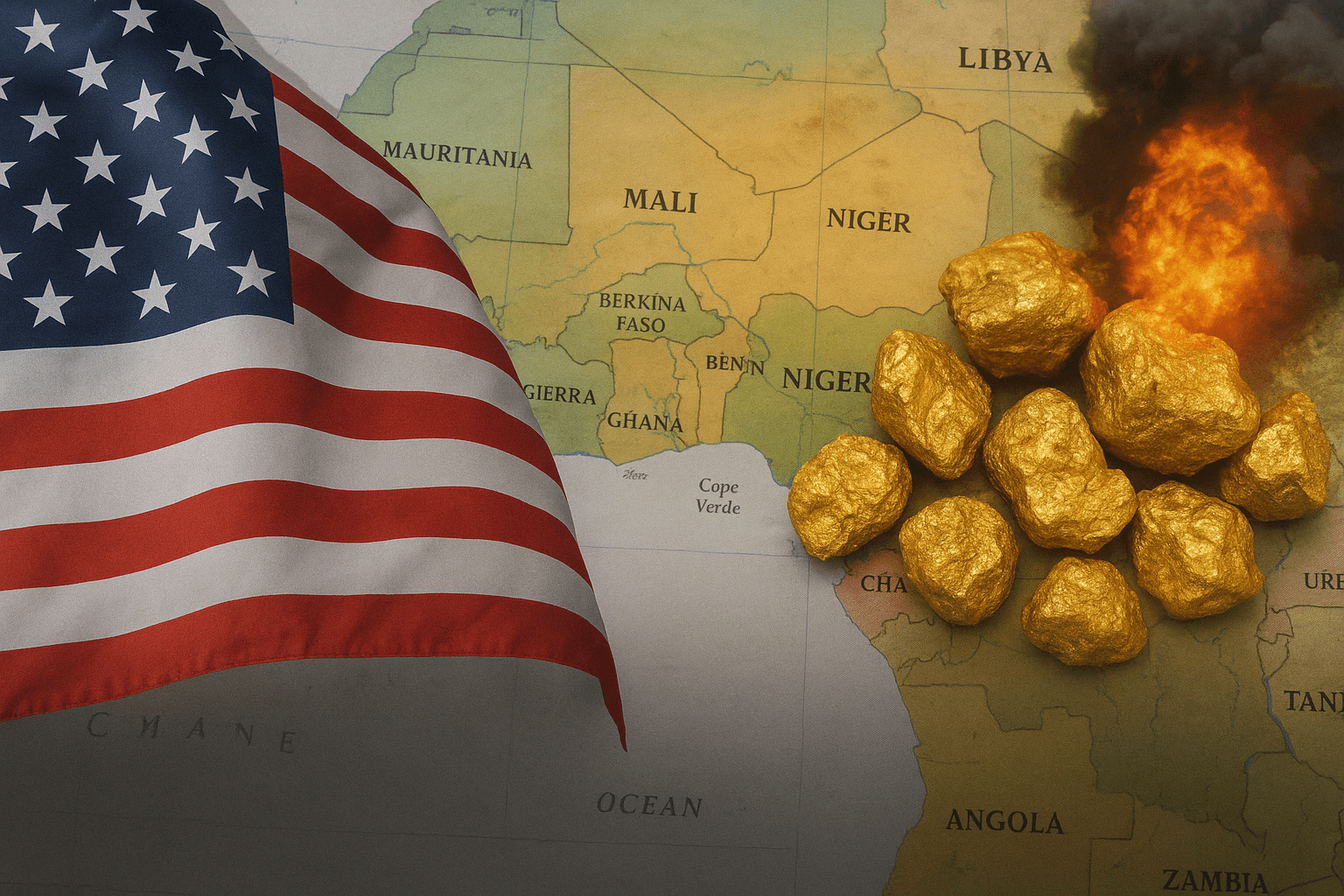 الذهب والإرهاب.. سر اهتمام أميركا بغرب أفريقيا