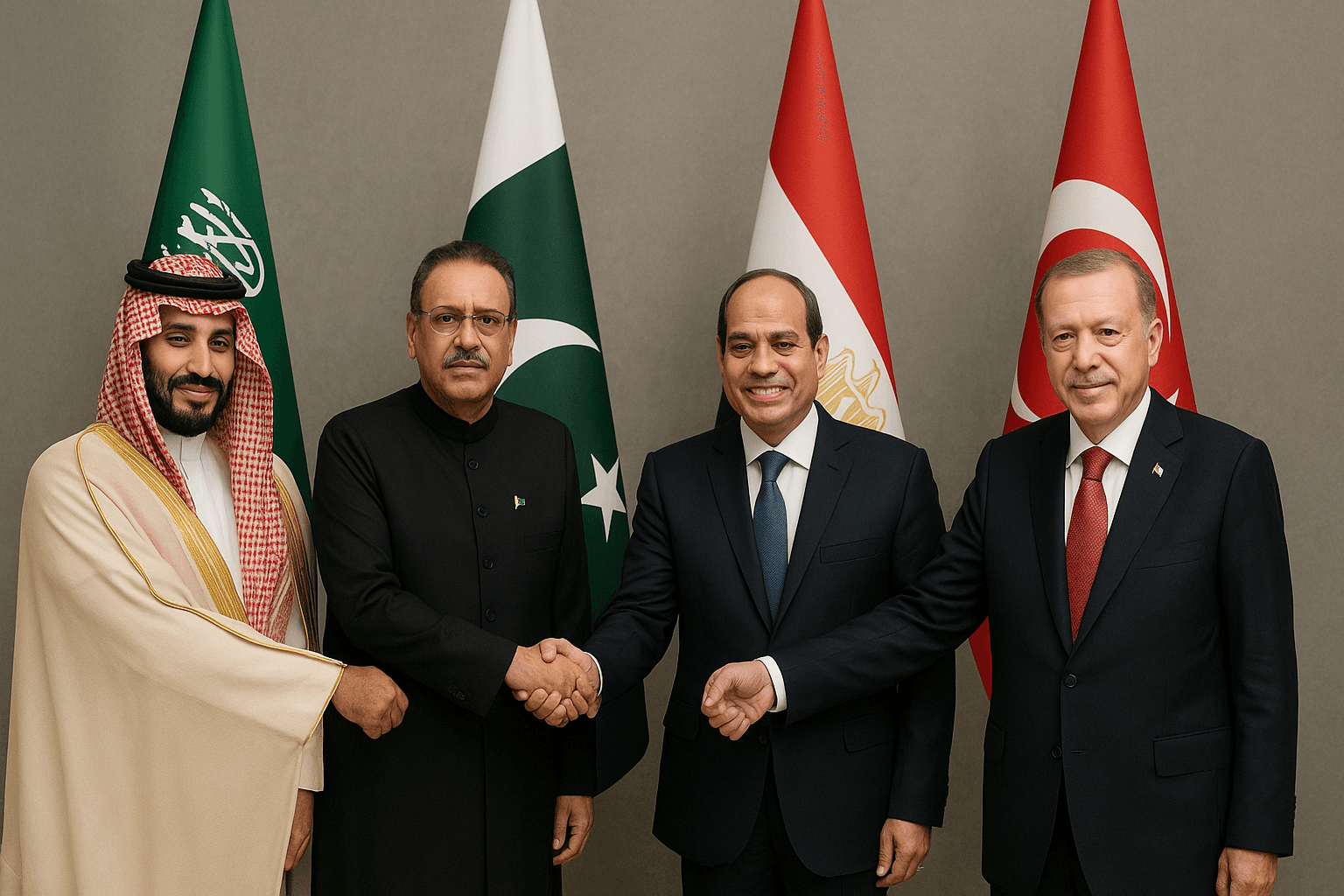 اتفاق دفاعي سعودي باكستاني يفتح الباب أمام تحالف رباعي مع مصر وتركيا