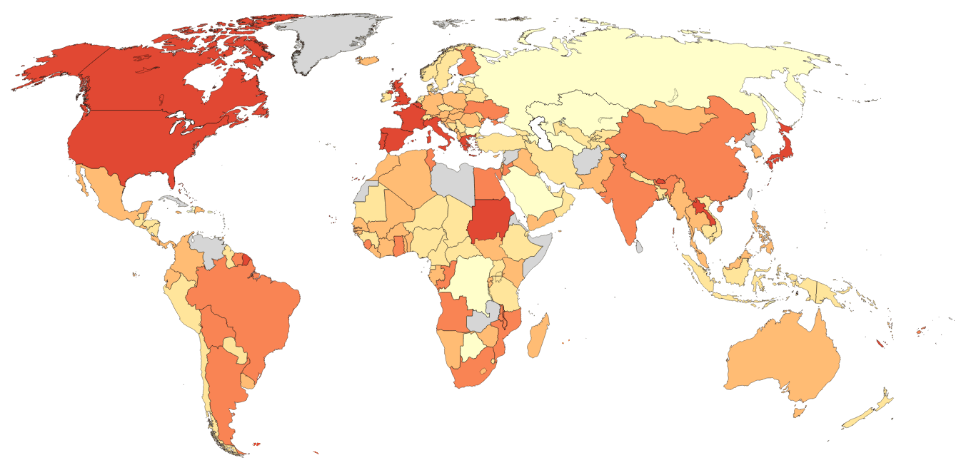 أكثر 10 دول مديونية في 2025: اليابان في الصدارة ودول عربية في القائمة!
