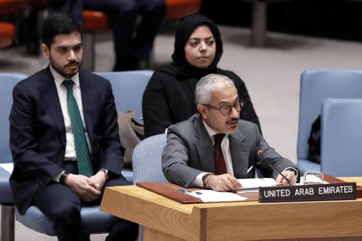 الإمارات تؤكد دعم السلام والاستقرار في اليمن أمام مجلس الأمن الدولي
