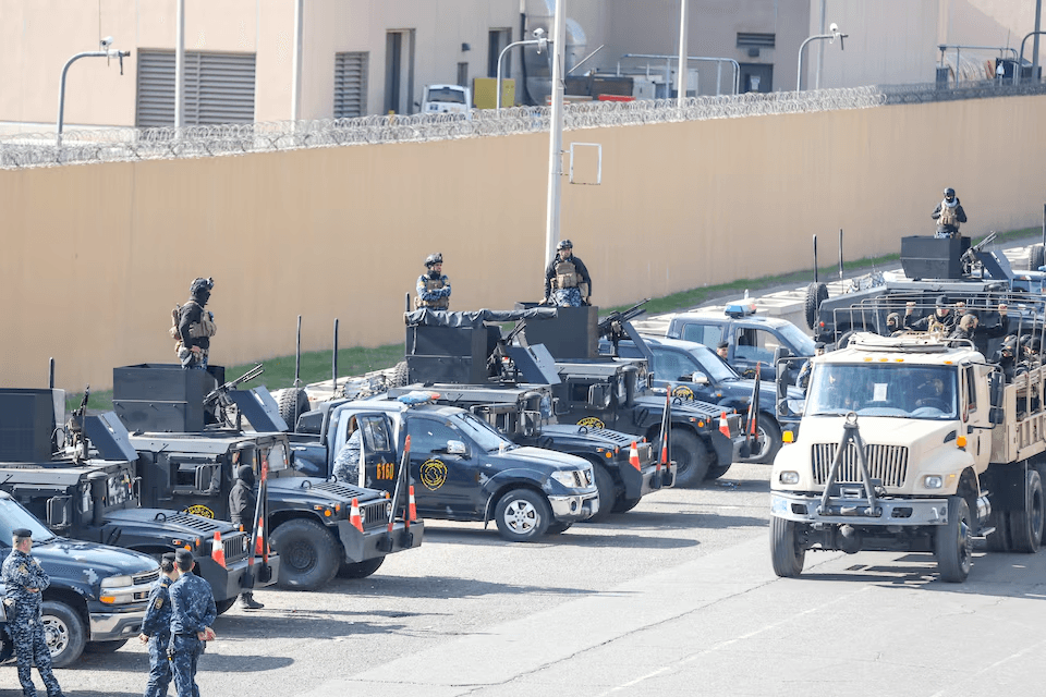 صواريخ كاتيوشا تهز السفارة الأميركية في بغداد والإنذارات تدوي