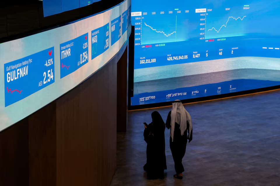 سوق دبي المالي يتخطى تريليون درهم