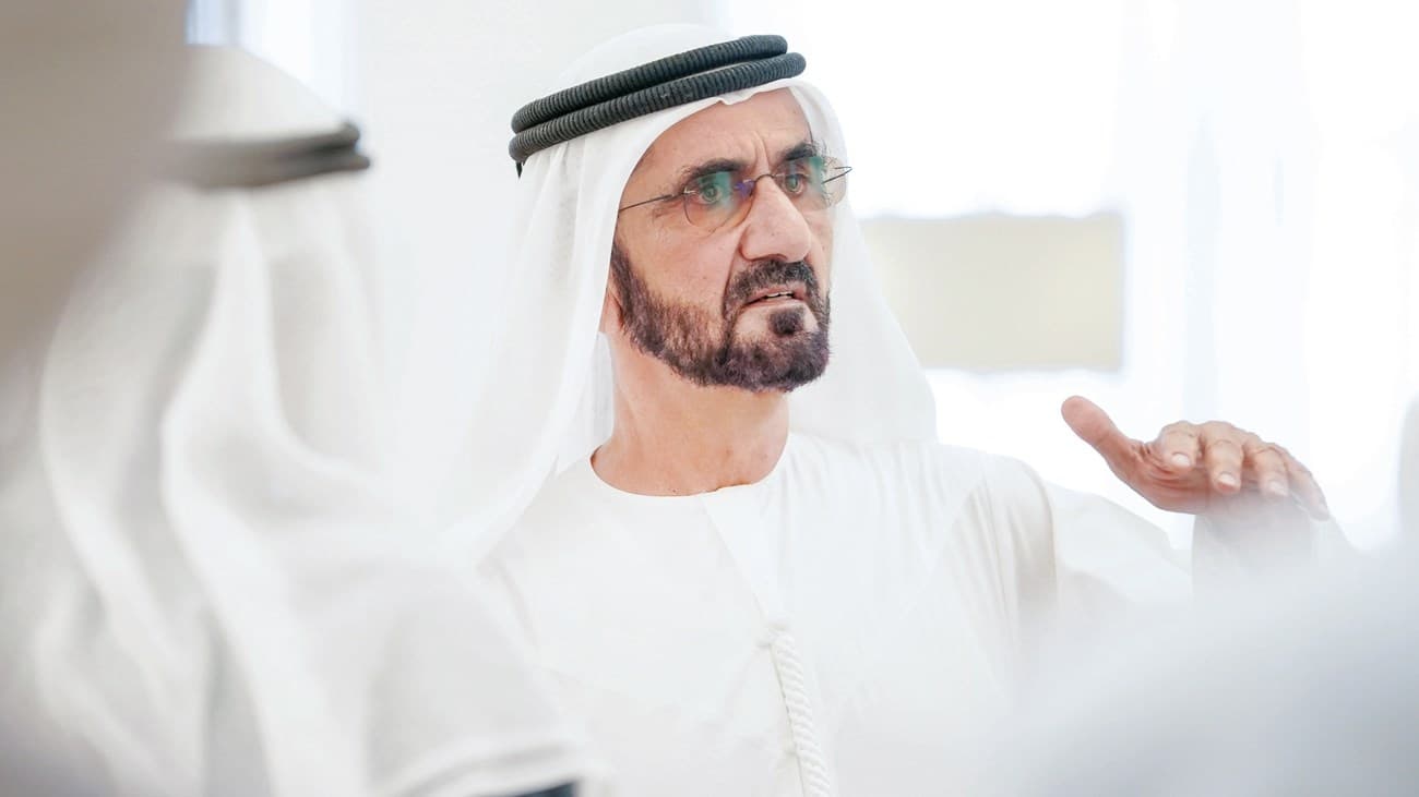 الشيخ محمد بن راشد يعلق على تطورات سوريا بقصيدة