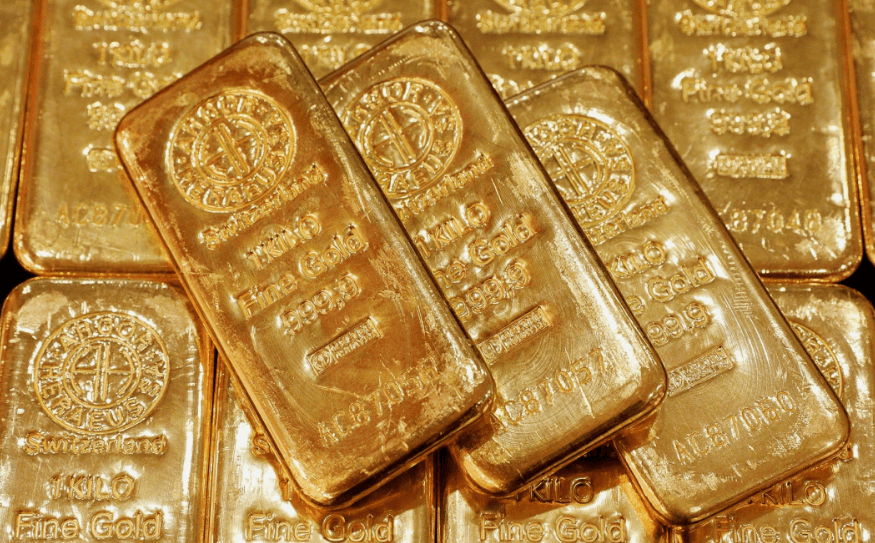 ارتفاع الذهب في المعاملات الفورية