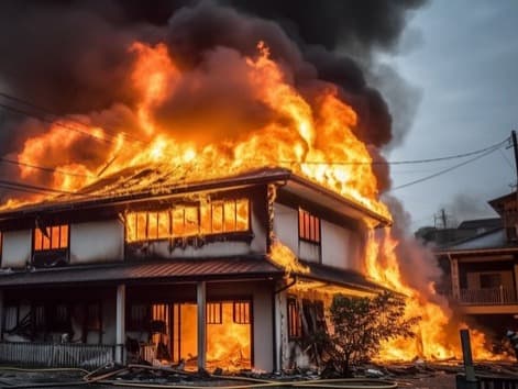 الجزائر.. تفحم عائلة بأكلمها عقب حريق بشقتها