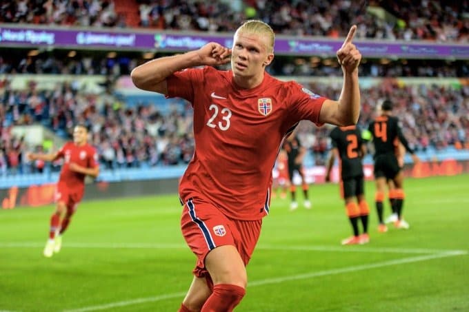 إنجاز تاريخي جديد للنجم النرويجي هالاند