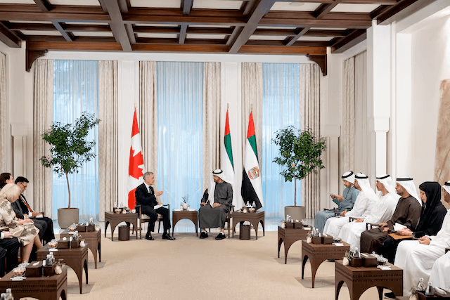 ماذا بحث محمد بن زايد ومارك كارني؟ كندا والإمارات تتعاونان لإنهاء أزمة غزة