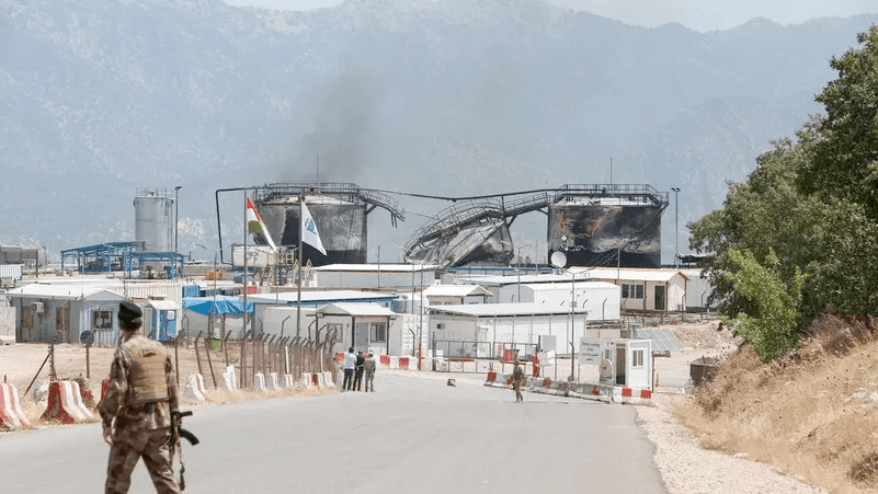 هجوم يوقف العمل في أكبر حقول الغاز بكردستان العراق