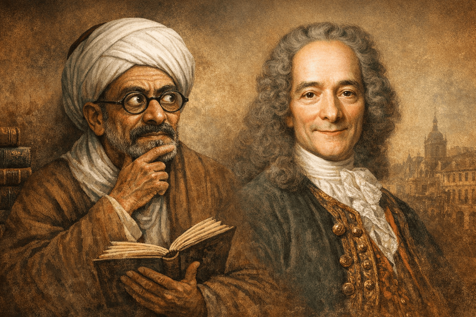 السخرية الاجتماعية بين الجاحظ وفولتير