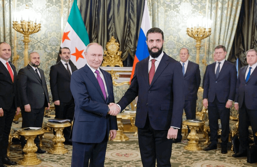 الشرع في موسكو: ماذا تريد روسيا من سوريا بعد سقوط الأسد؟