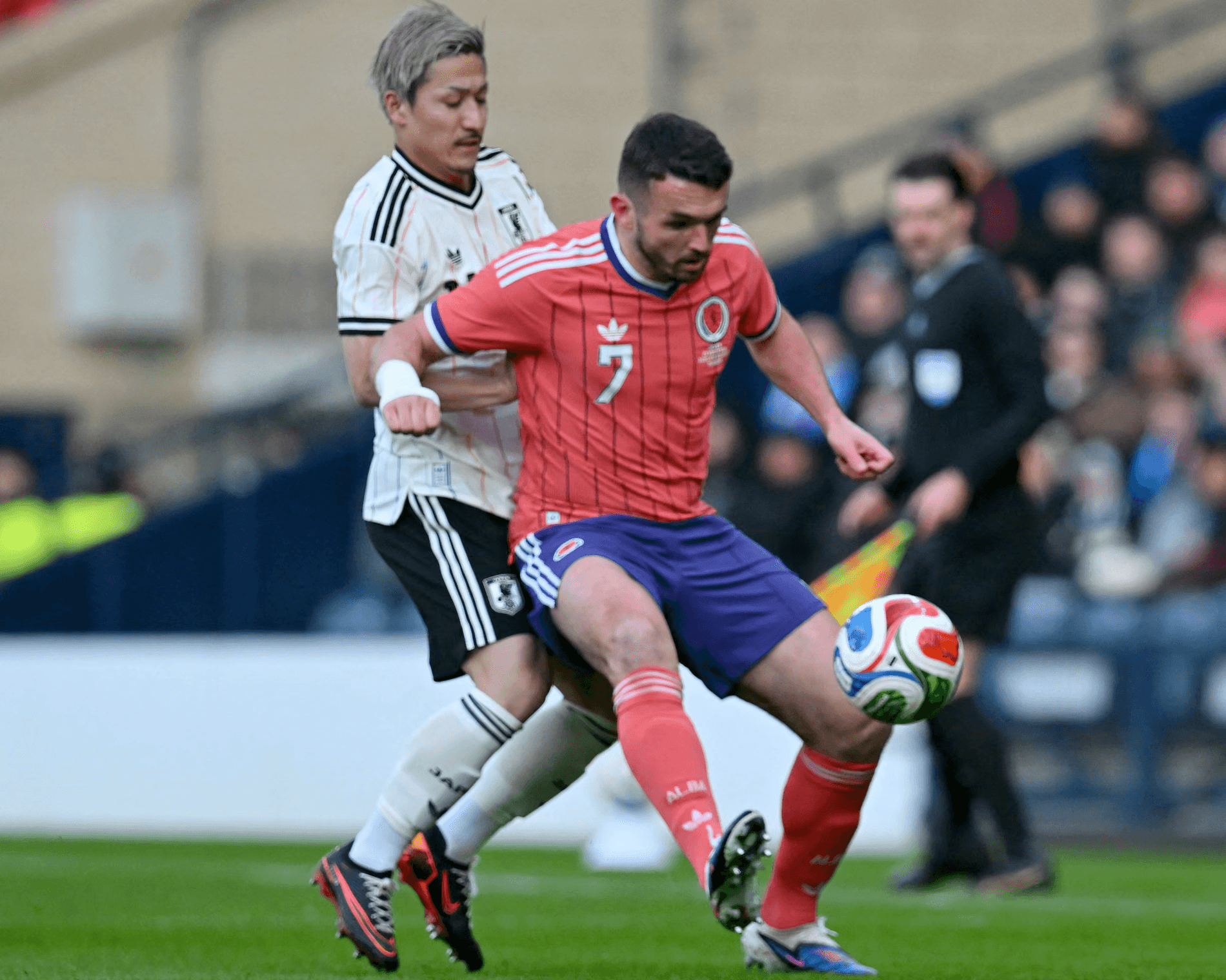 هامبدن بارك: اسكتلندا تواجه اليابان في ودية مثيرة